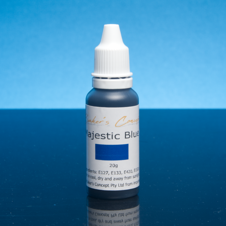 Baker’s Concept Gel Color Majestic Blue 20g Confectioner's